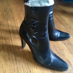 Leather Ankle Boots Made In The Mountains of Italy